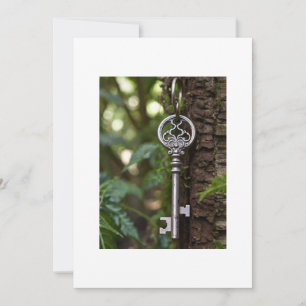 Invitation clef et arbrea