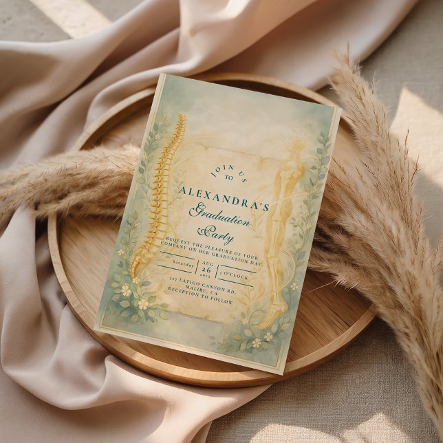 Invitation Clinical Physical Therapy Graduation (Créateur téléchargé)