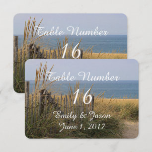 Invitation Clôture de plage dans les dunes de sable