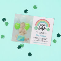 Clover bleu Arc en ciel Lucky One Photo 1er annive