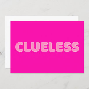 Invitation Clueless I