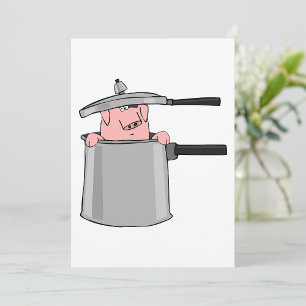 Invitation Cochon Dans Un Pot