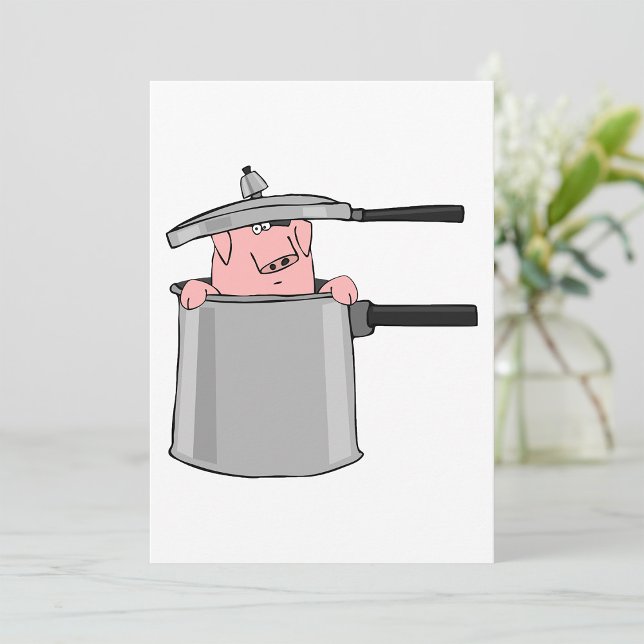 Invitation Cochon Dans Une Marmite (Créateur téléchargé)