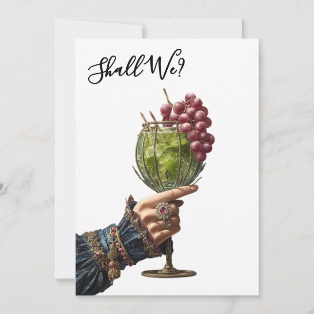 Invitation *~* Cocktail A101 PHOTO  25  Orné  EVEIL DE FUTURE (Devant)