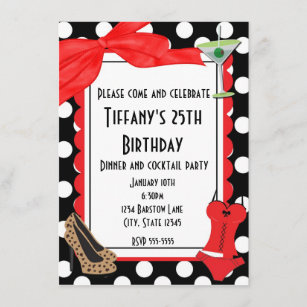 Invitations Faire Part Cartes Anniversaire Rockabilly Zazzle Fr