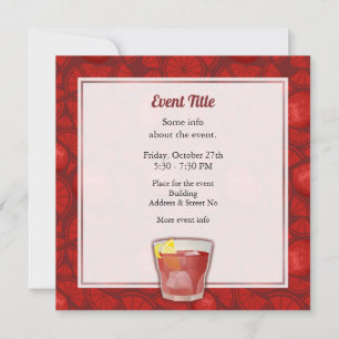 Invitation Cocktail Americano