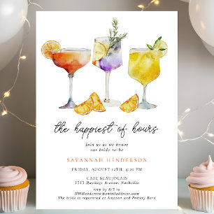 Invitation Cocktail de la plus heureuse des heures pour la do