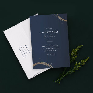 Invitation Cocktail Golden Rings