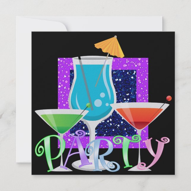 Invitation Cocktail PARTY - SRF (Devant)