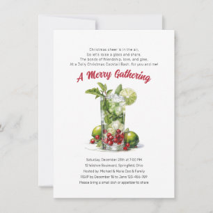 Invitation Cocktails de réunion joyeuse