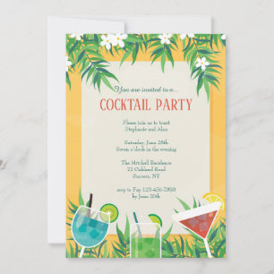 Invitation Cocktails d'été