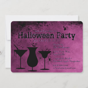 Invitation Cocktails Halloween