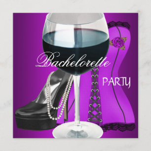 Invitation Cocktails pour l'enterrement de vie de jeune fille