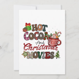 Invitation Coco chaud et films de Noël