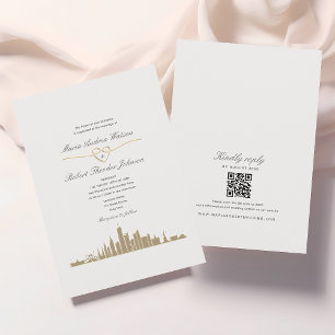 Invitation Code QR de mariage à New York
