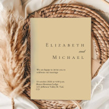 Code QR de mariage minimaliste terreux beige pâle
