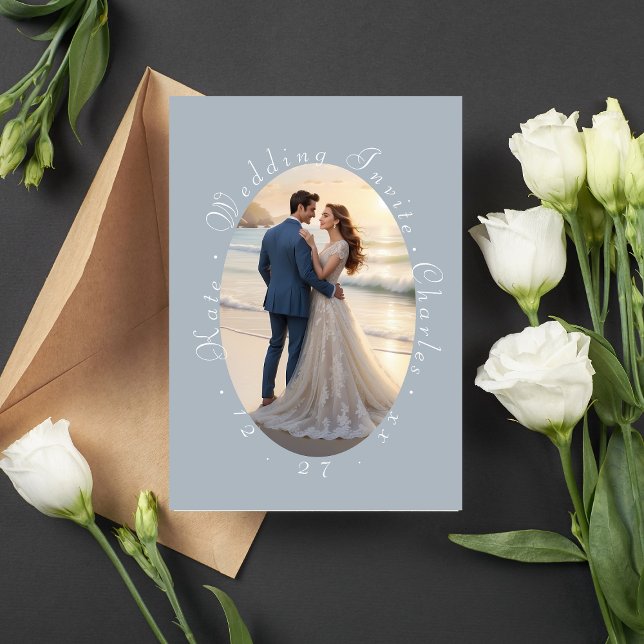 Invitation Code QR du cadre photo élégant (Créateur téléchargé)