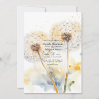 Code QR Mariage Dandelion