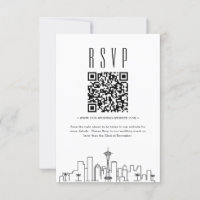 Code QR Mariage Seattle RSVP