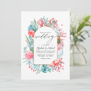 Invitation Code QR pour mariage de destination côtier sarcell