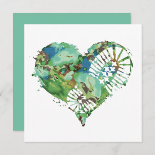 Invitation coeur de démarrage