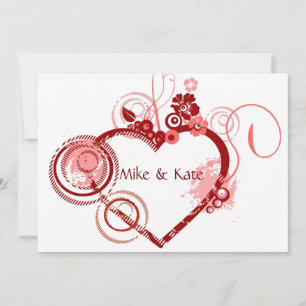 Invitation Coeur du Mariage