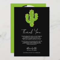 Coeur jaune Cactus Fiesta Love Merci