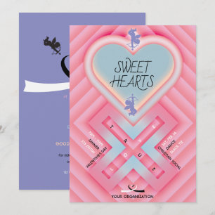 Invitation Coeur X Coeurs doux