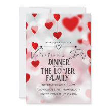 Coeurs d'amour rose Saint Valentin