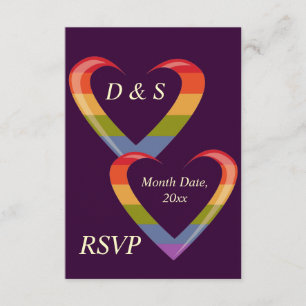 Invitation Coeurs ouverts