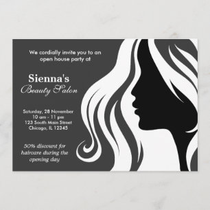 Invitation Coiffeur (blanc)