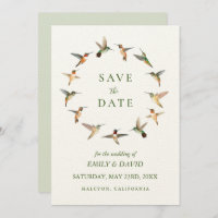 Colibris roux Enregistrer l'annonce de la date