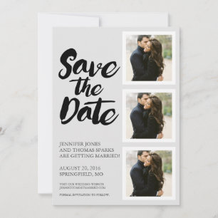 Invitation Collage de mise en garde MARIAGES