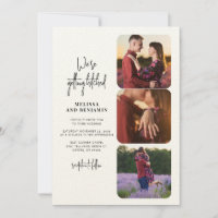 Collage de photos en couple Obtenir Mariage haché