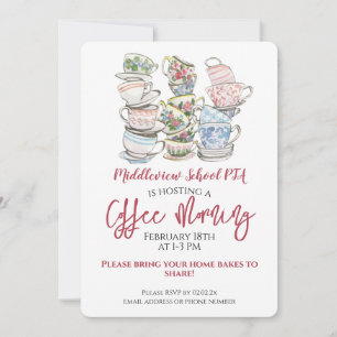 Invitation Collecte de fonds du matin du café
