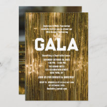 Collecte de fonds pour le gala officiel de l'entre