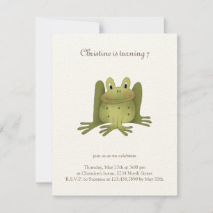 Invitation Collection de jardins ・ Grenouille