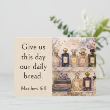 Collection de parfums de niche, verset biblique Ma
