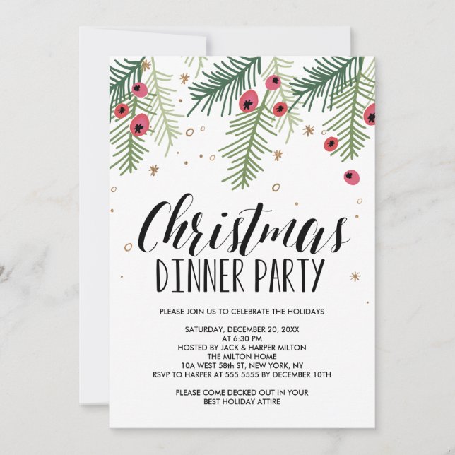 Invitation Collection Merry Berry (Devant)