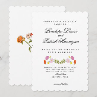 Invitation | Collection Poppy + Patrick