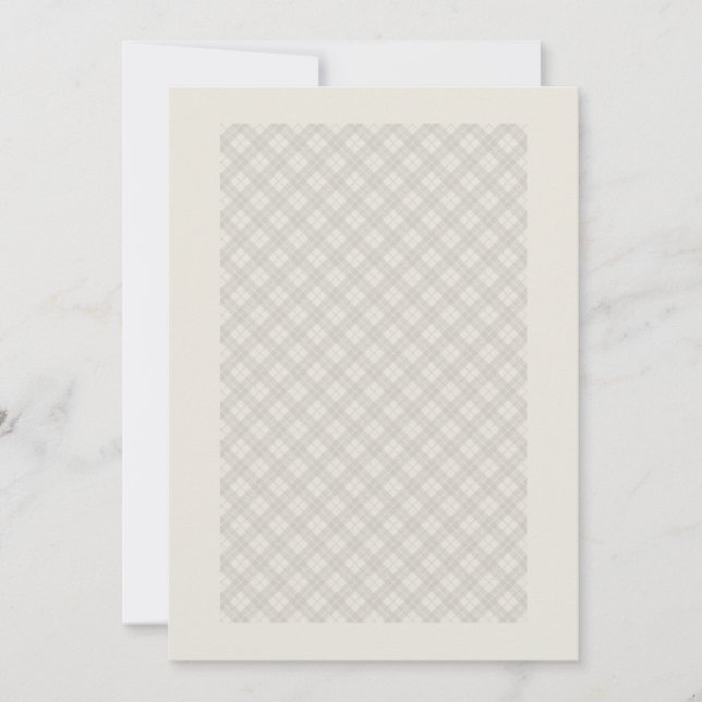 Invitation Collection Vichy Ancien Dentelle (Devant)