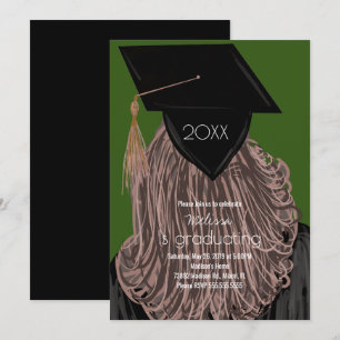 Invitation Collège de fin d'études Fête de fin de lycée
