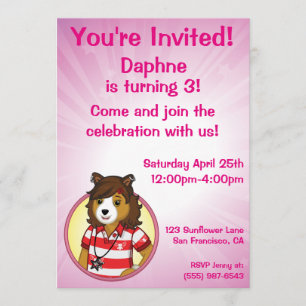 Invitation Colley de PJ