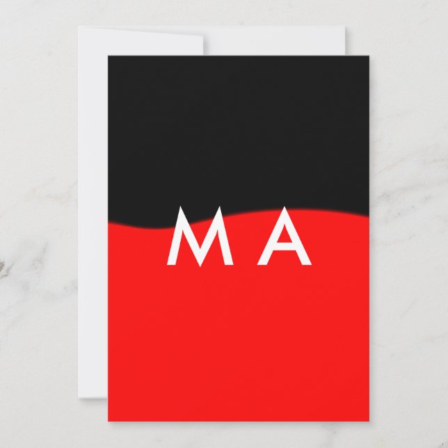 Invitation Coloré ajouter votre nom image texte (Devant)