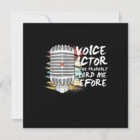 Comédien de doublage avant