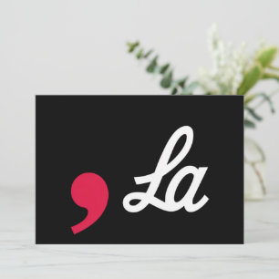 Invitation Comma La Funny Ponctuation Kamala Harris