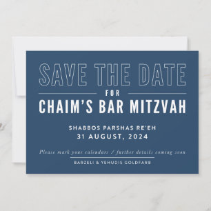 Invitation COMMANDE D'IMPRESSION pour Yehudis - Chaim's Bar M