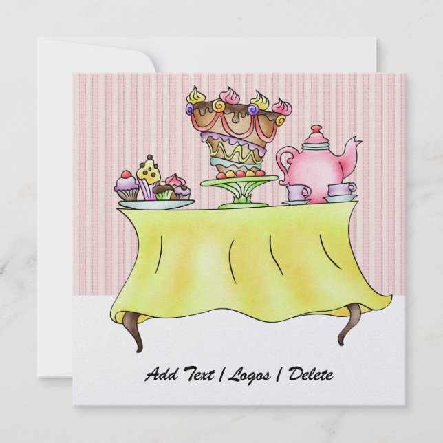 Invitation Commande personnalisée n° 2 - PLUS VENIR! (Devant)