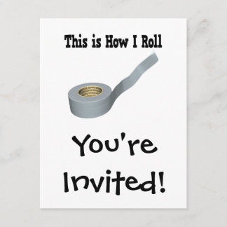 Invitation Comment faire pour rouler une bande à goutte