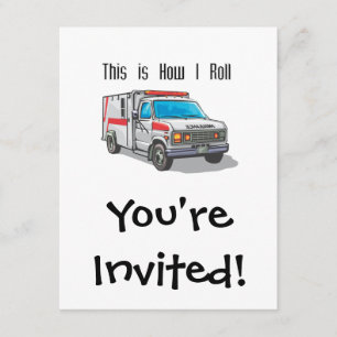 Invitation Comment je lance l'ambulance